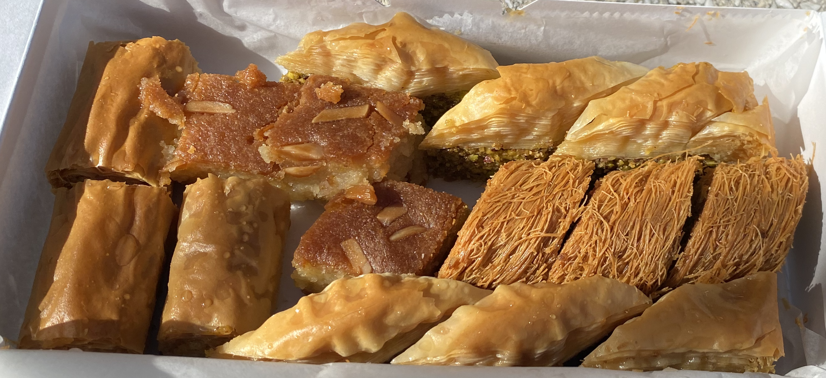 Syrian Jewish Sweets at Mansoura Bakery